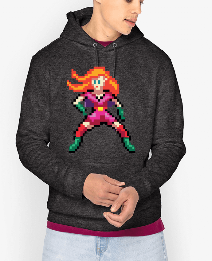 Hoodie Super héroïne - Red Par justsayin