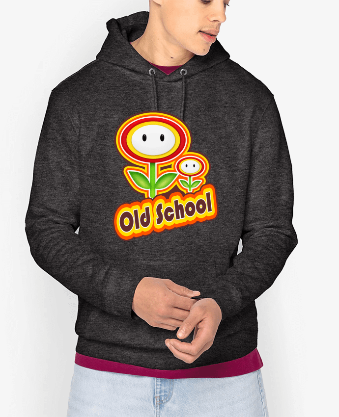 Hoodie fleure old school Par feijao