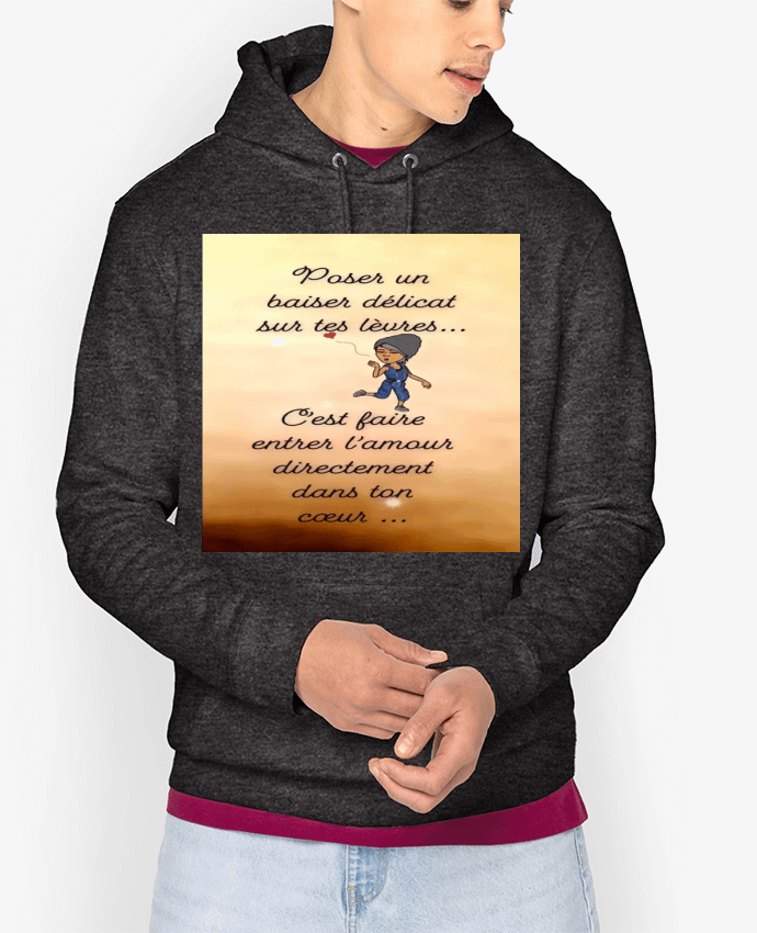 Hoodie Déclaration d’amour Par Tumoli 
