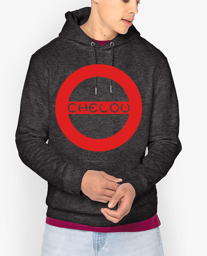 Hoodie Chelou - Emblème Rouge Par Chelou