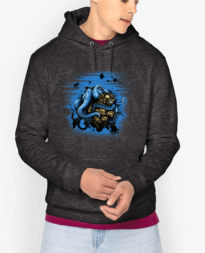Hoodie Pieuvre et Scaphandre Par Replicants