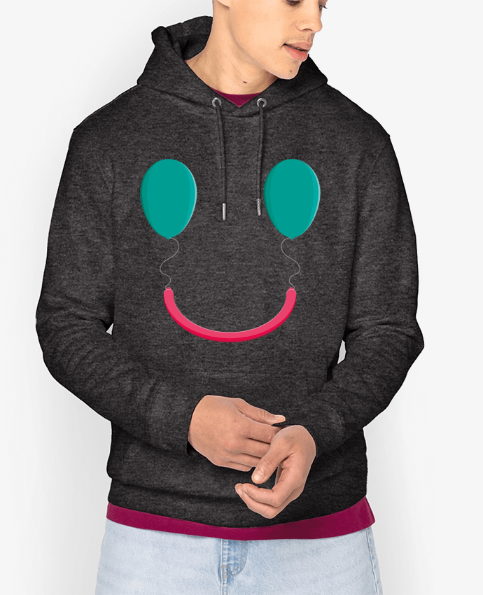 Hoodie BALLOON SMILE Par Santiaguen
