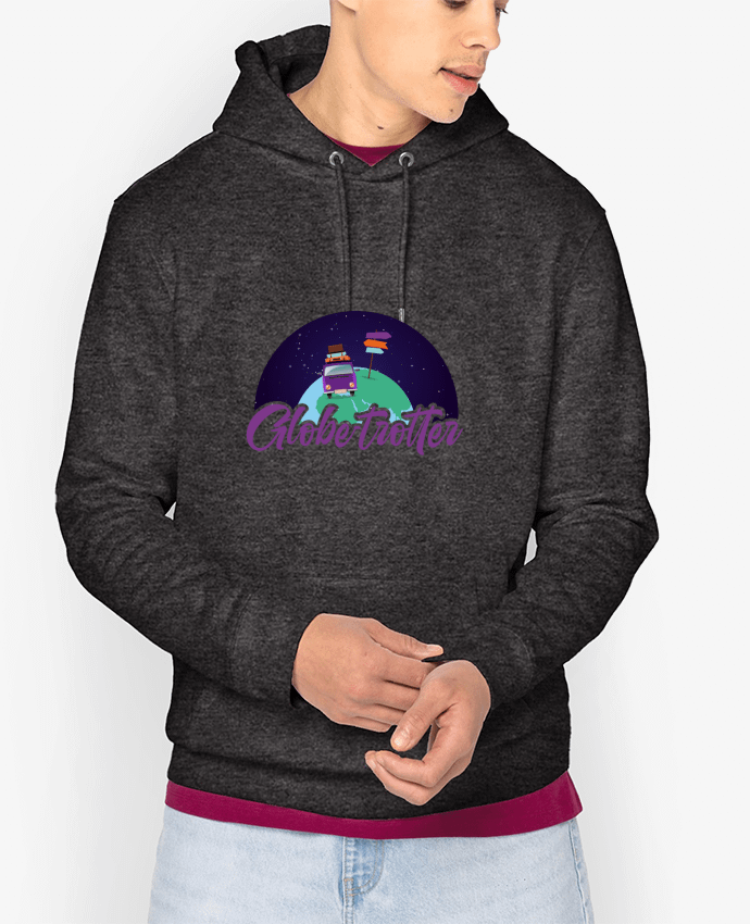 Hoodie Globe-Trotter 1 Par Sheepandco