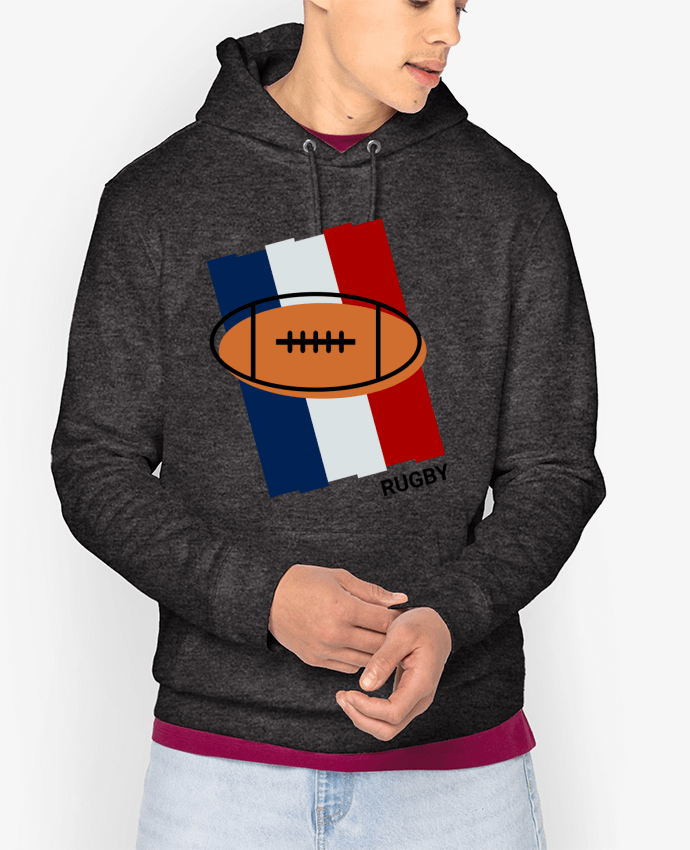 Hoodie Rugby France Par daceroni
