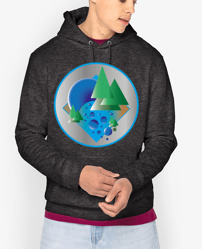 Hoodie Sous l'eau Par Lours/2pattes