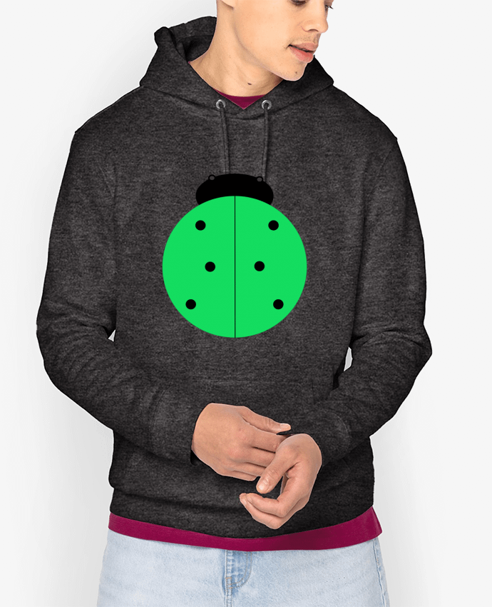 Hoodie Coccinelle verte Par Les Caprices de Filles