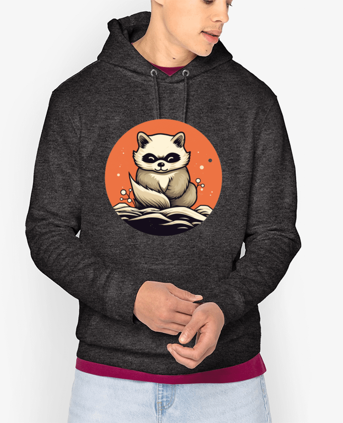 Hoodie tanuki Par WabiSabi