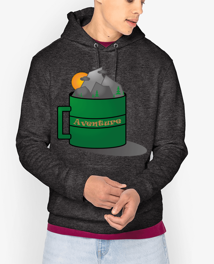 Hoodie Le Mug Montagne Par Lours/2pattes
