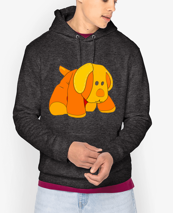 Hoodie Petit chien doudou en peluche Par Bief Designs.