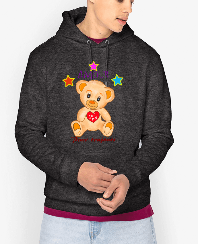 Hoodie Petit ourson doudou Par Bief Designs.