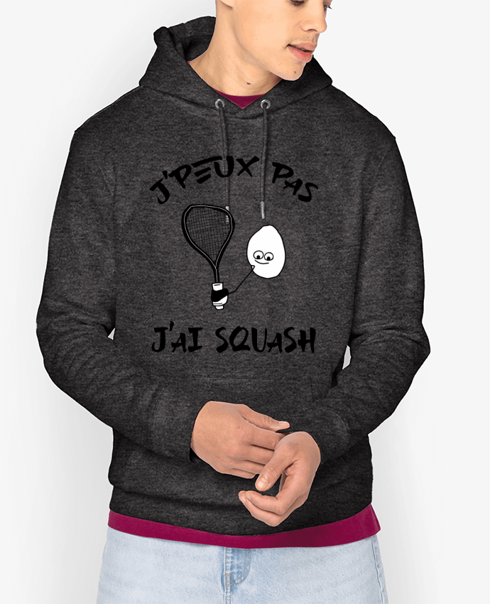 Hoodie J'peux pas j'ai squash Par Cherichouc