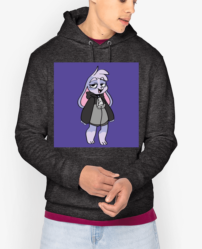 Hoodie relaxed rabbit Par Diana_desing