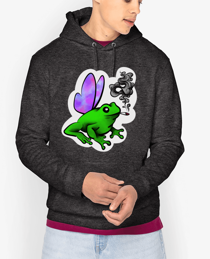 Hoodie Grenouille fée Par L’atelier Immobile 