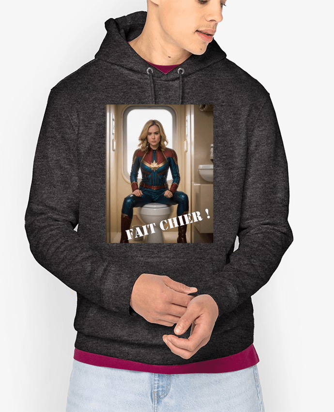 Hoodie Capitaine Marvel Par TiA