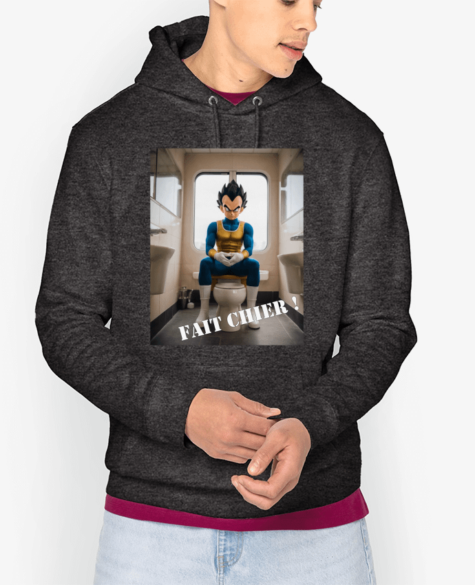 Hoodie Vegeta Par TiA