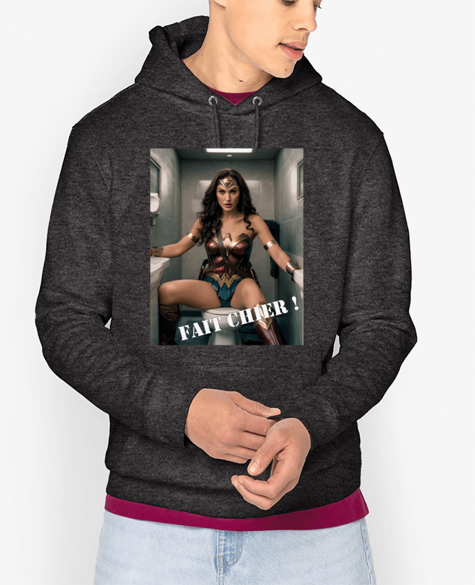 Hoodie wonder woman Par TiA