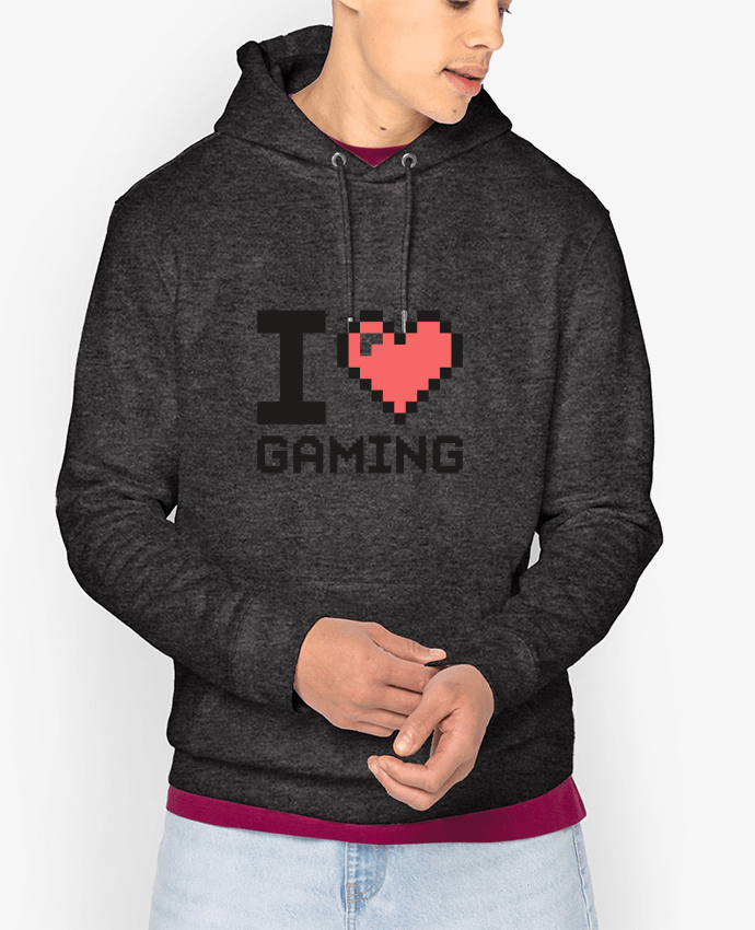 Hoodie I LOVE GAMING Par Mr moutön