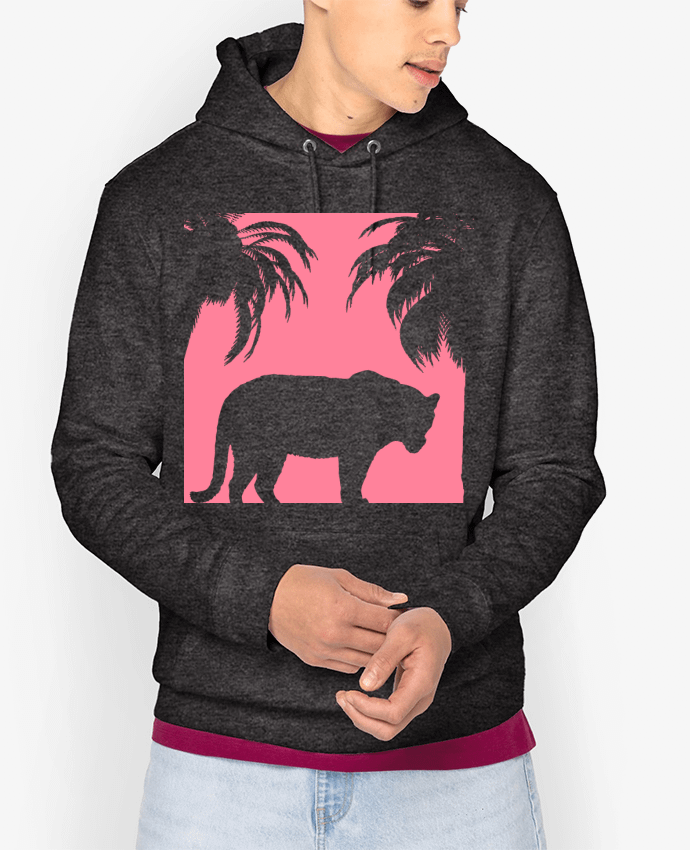 Hoodie Jungle rose Par Les Caprices de Filles