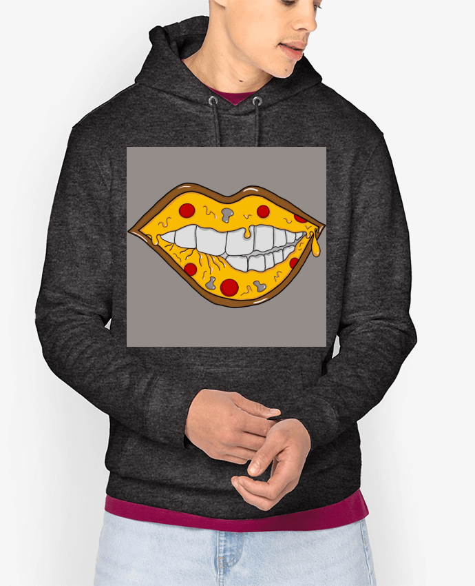 Hoodie Boca sabor a pizza Par Jesha
