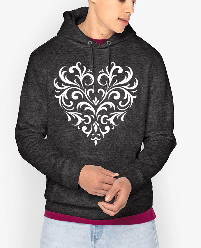 Hoodie Cœur Par KronoArt