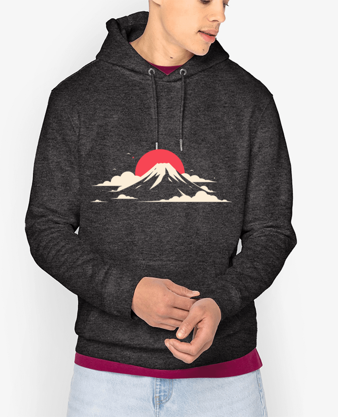 Hoodie Mont Fuji Par KronoArt