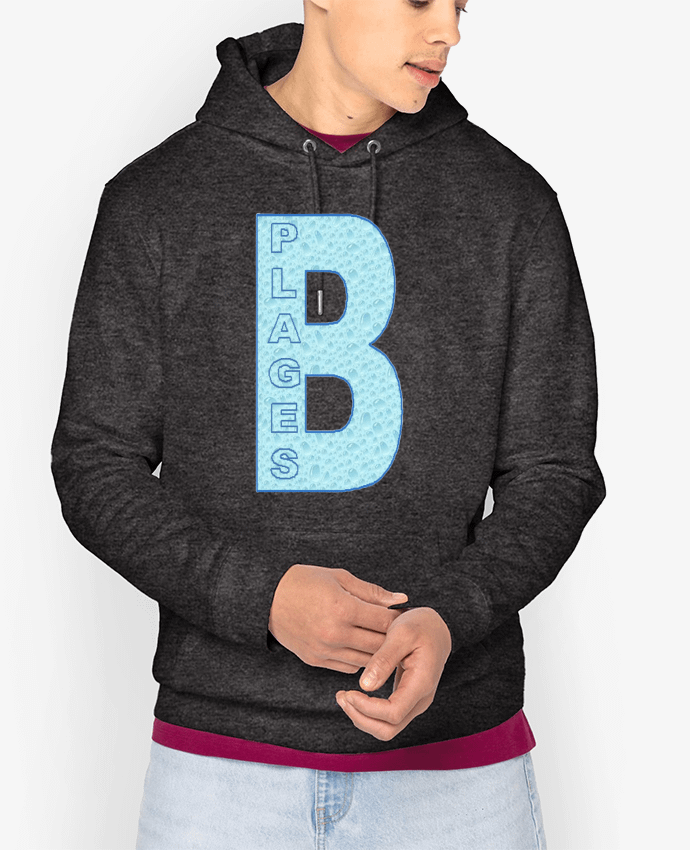Hoodie PLAGES  BRETAGNE Par FIRST  STAR
