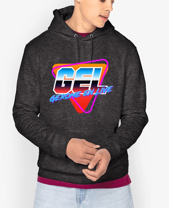 Hoodie Logo GEL classic Par Gerome En Live