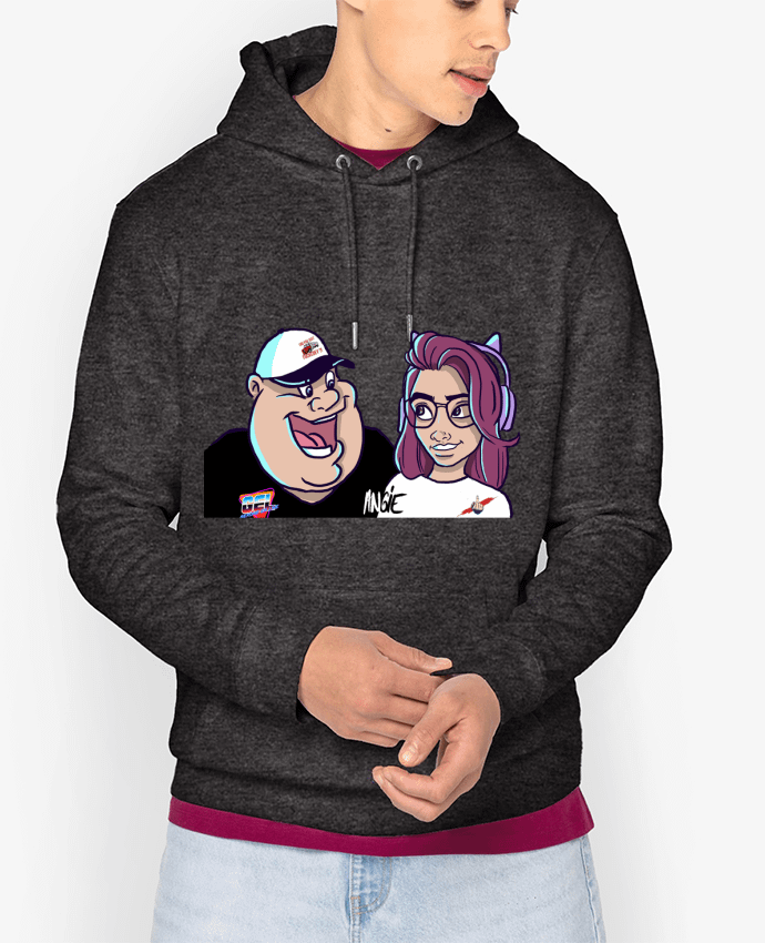 Hoodie Les bouilles en duo Par Gerome En Live