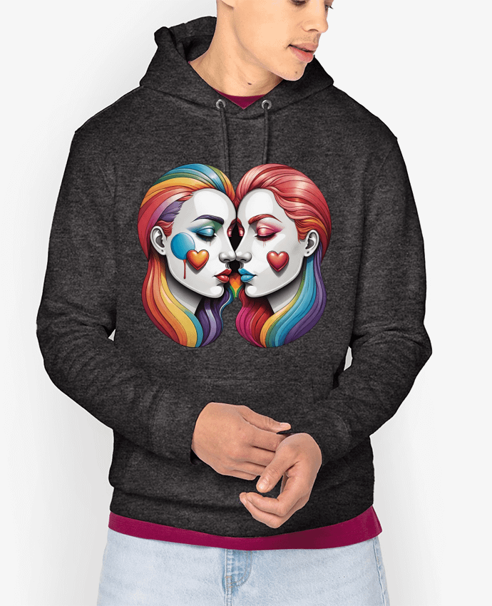 Hoodie Friendship Par 33designerarte