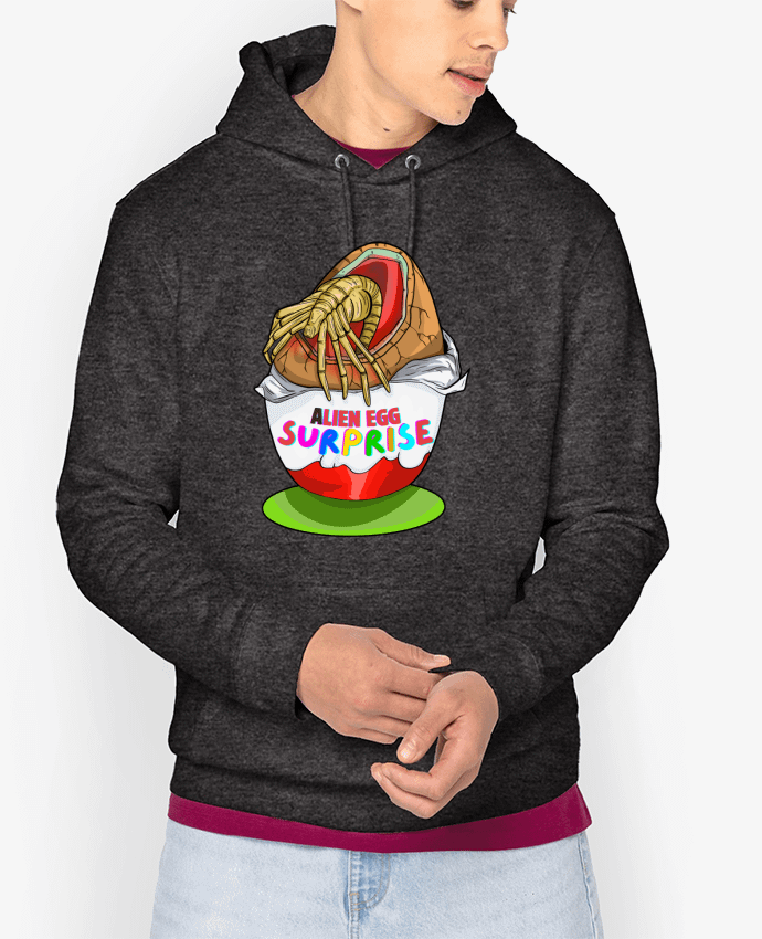 Hoodie Alien egg Surprise Par Darkafreak