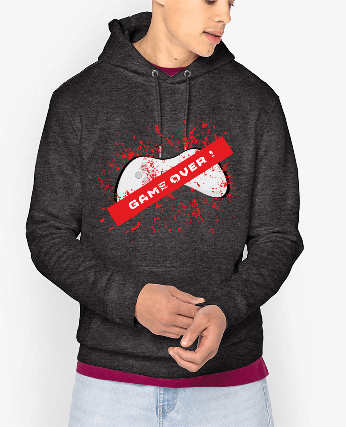 Hoodie GameOver Par UnPetitPixel