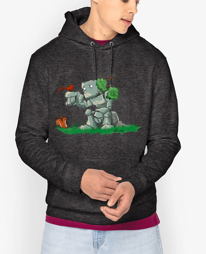 Hoodie Golem Printanier Par Chovbazart