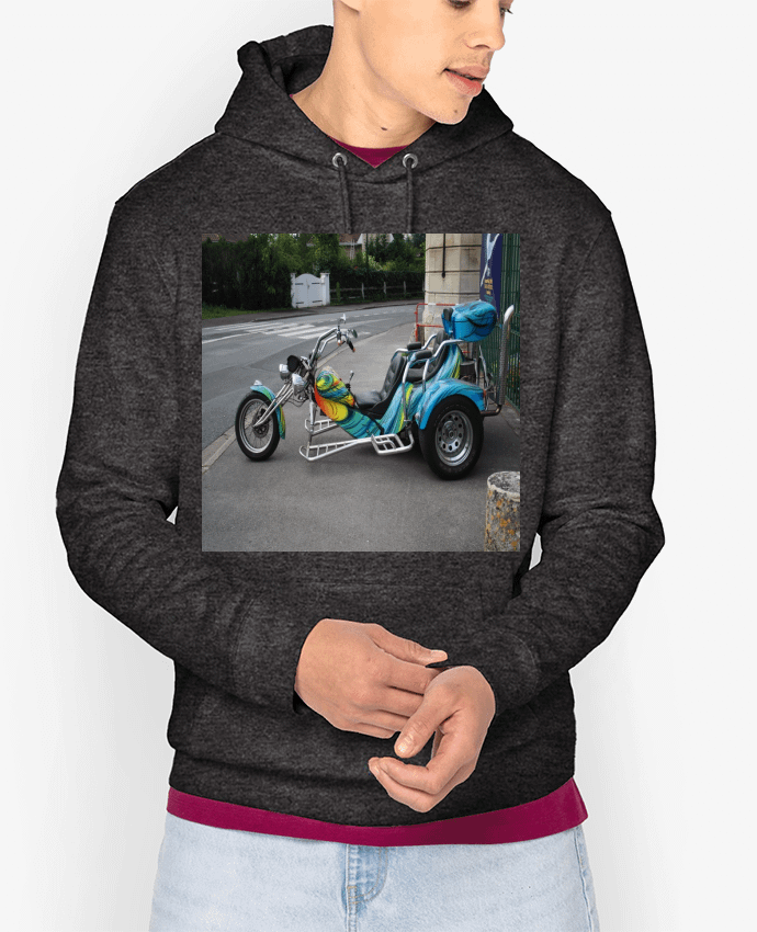 Hoodie Photo de Moto Par White Tiger 60