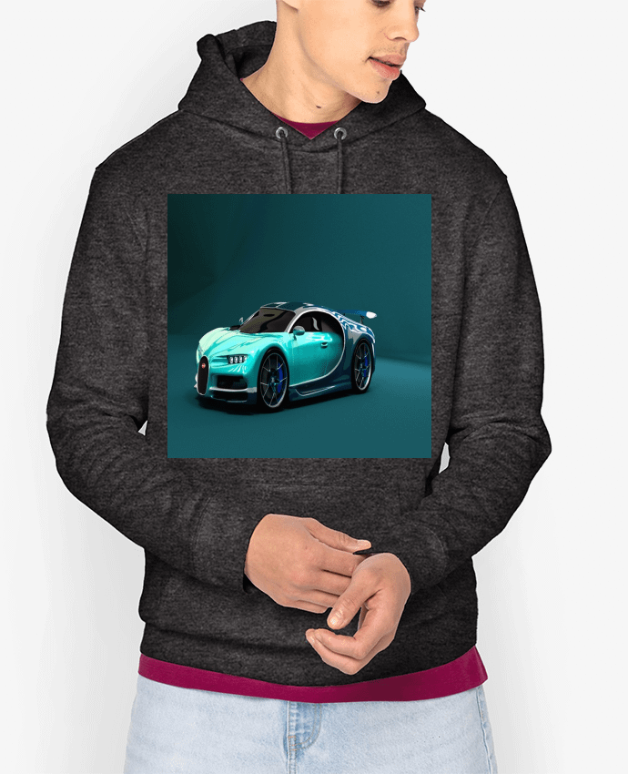 Hoodie Image de synthèse de voiture Par White Tiger 60