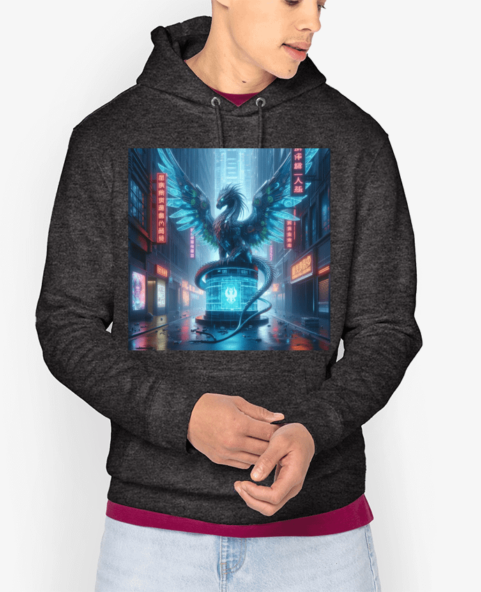 Hoodie Cyber dragon Par Fantasymaniac