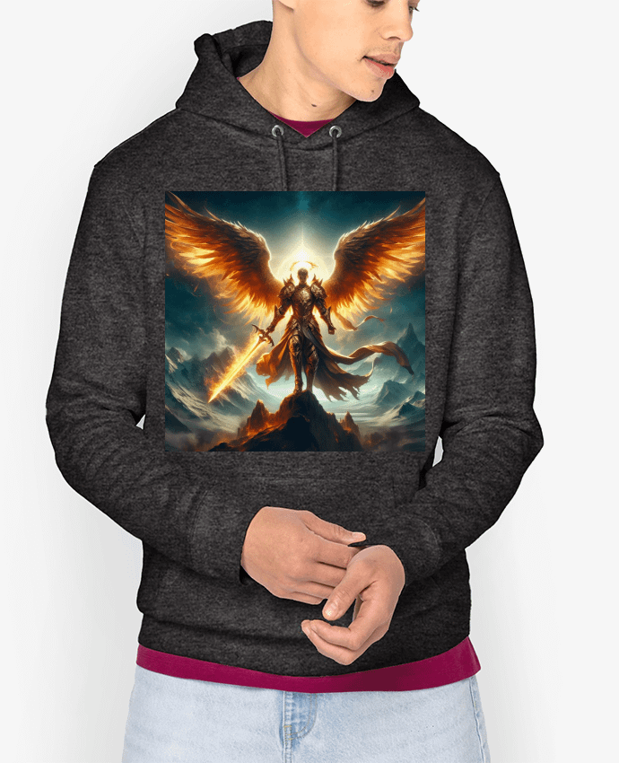 Hoodie Ange lumineux en armure Par Fantasymaniac