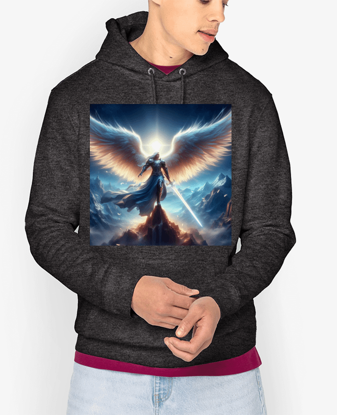 Hoodie ange en armure Par Fantasymaniac