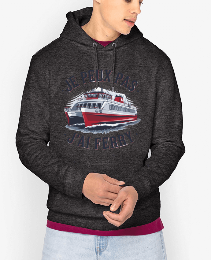 Hoodie je peux pas j'ai ferry Par bwilfy