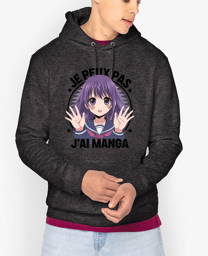 Hoodie je peux pas j'ai manga Par bwilfy