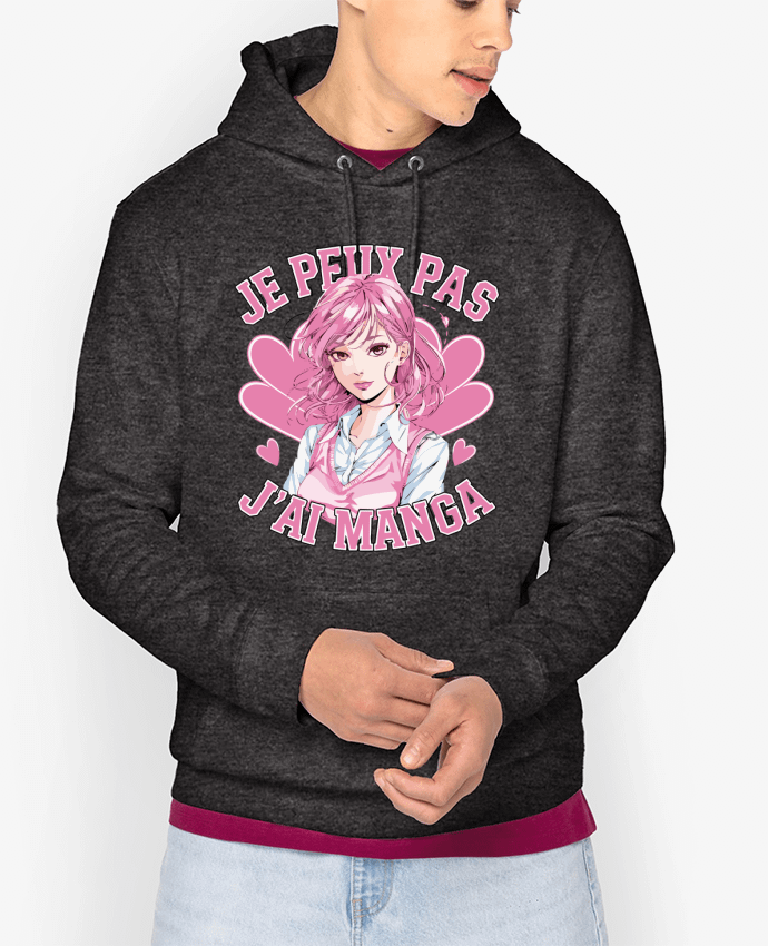 Hoodie je peux pas j'ai manga Par bwilfy