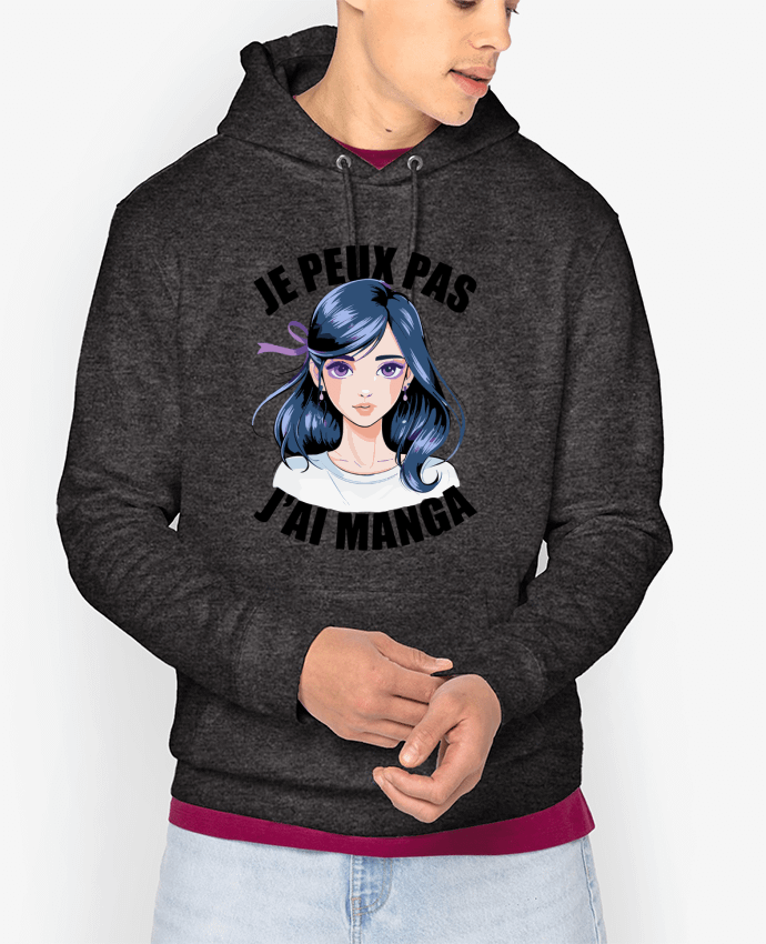 Hoodie je peux pas j'ai manga Par bwilfy