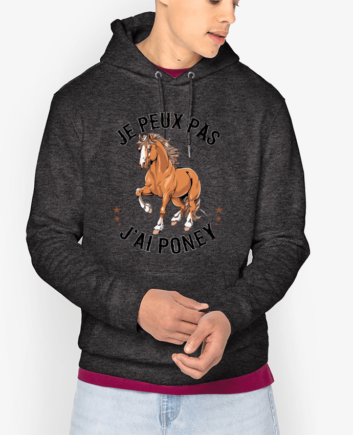 Hoodie je peux pas j'ai poney Par bwilfy