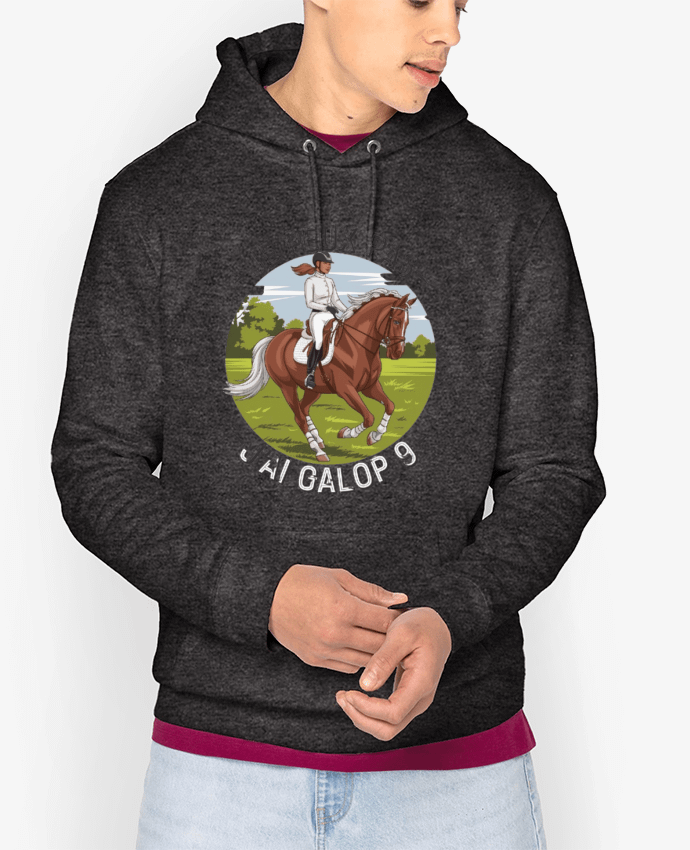 Hoodie je peux pas j'ai galop9 Par bwilfy