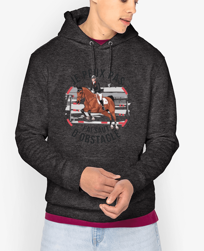 Hoodie je peux pas j'ai saut d'obstacle Par bwilfy