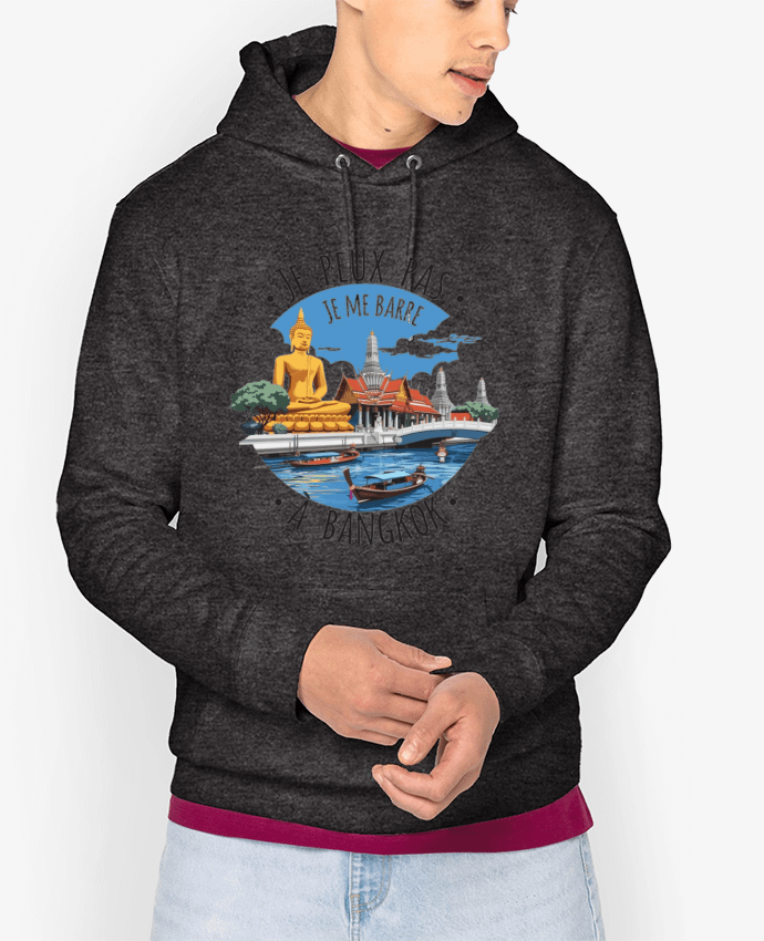 Hoodie je peux pas je me barre à Bangkok Par bwilfy