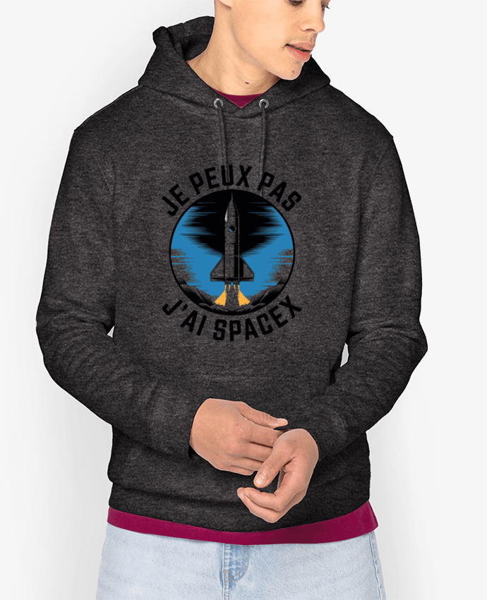 Hoodie je peux pas j'ai spacex Par bwilfy