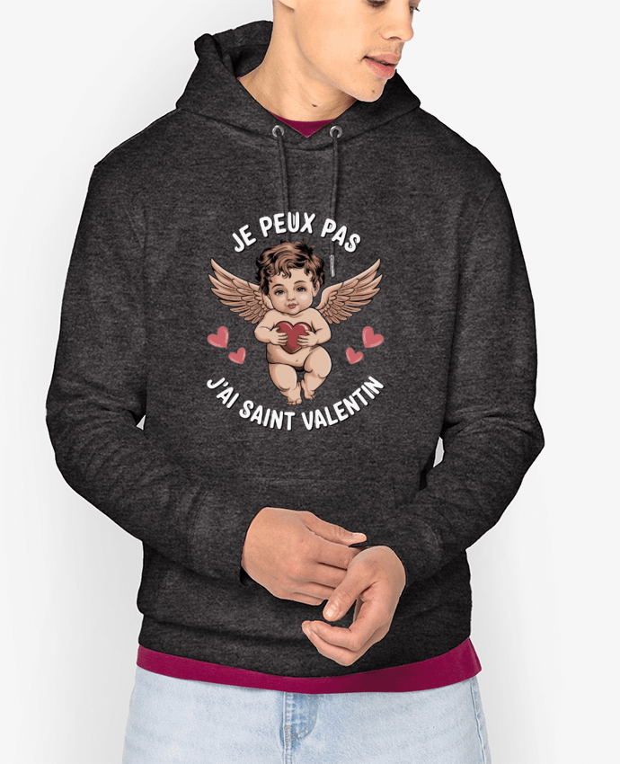 Hoodie je peux pas j'ai saint Valentin Par bwilfy