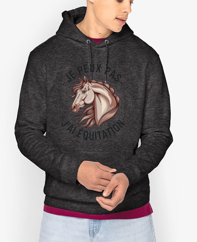 Hoodie je peux pas j'ai équitation Par bwilfy
