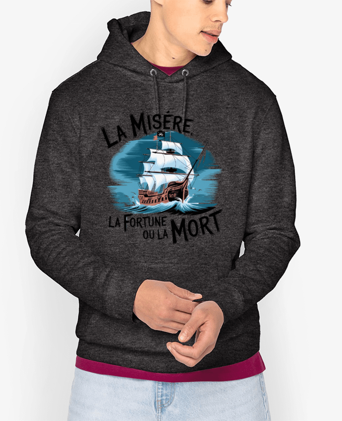 Hoodie la misere la fortune ou la mort Par bwilfy