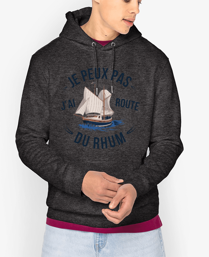 Hoodie je peux pas j'ai route du rhum Par bwilfy
